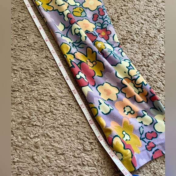 Lularoe X Disney Mickey Floral Leggings - Picture 6 of 7